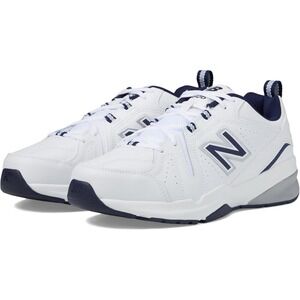 New Balance 608 White Navy Mens Casual Comfort Training Sneaker Shoes Sz 11-NEW